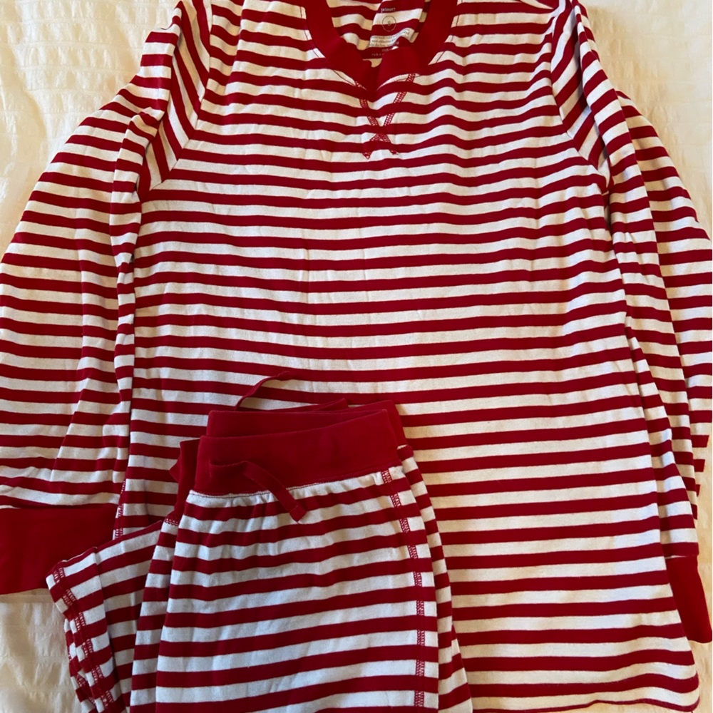 Primary brand adult striped pajamas size small